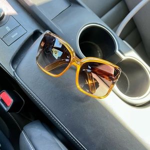 Vintage Y2K Von Zipper Dharma Oversized Sunglasses, Brown